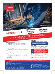 MIOG_International Certified Welder course_Nairobi